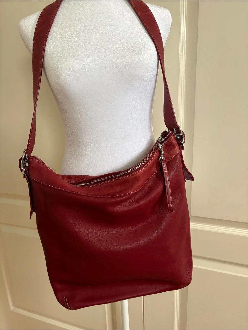 COACH LEGACY HOBO CROSSBODY SLOUCHY BUCKET BAG / Vintage RARE FIND